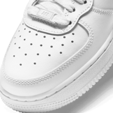 Nike Air Force 1 Mid LE GS 'Triple White' Angle 3