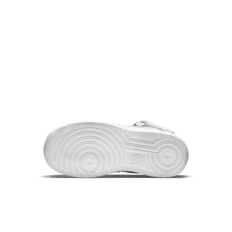 Nike Force 1 Mid LE PS 'Triple White' Angle 0