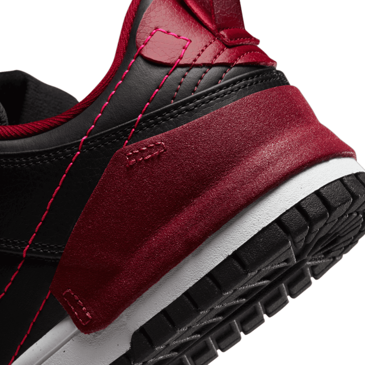 Nike Dunk Low Disrupt 2 Black Dark Beetroot (W) Angle 5