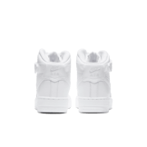Nike Air Force 1 High LE GS 'Triple White' Angle 3