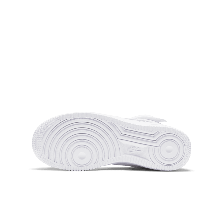 Nike Air Force 1 High LE GS 'Triple White' Angle 0