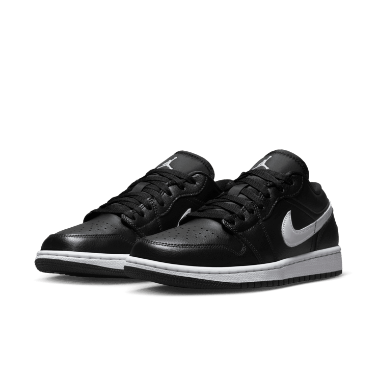 Jordan 1 Low Black White Angle 2