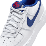 Nike Air Force 1 GS 'White Deep Royal Blue' Angle 4