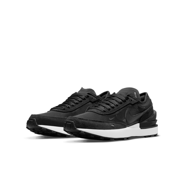 Nike Waffle One GS 'Black' Angle 1