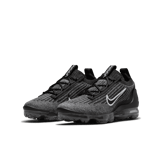 Nike Air VaporMax 2021 Flyknit GS 'Oreo' Angle 2