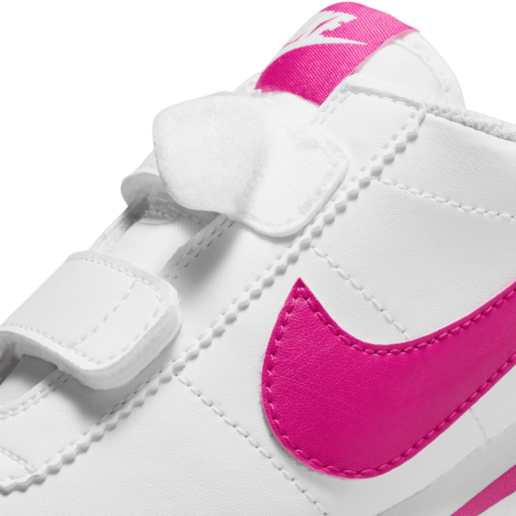 Nike Cortez Basic SL PSV 'White Pink Prime' Angle 6