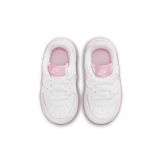 Nike Force 1 TD 'White Pink Foam' Angle 1