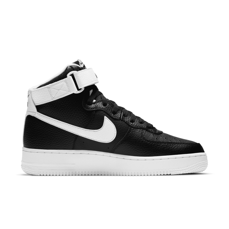 Nike Air Force 1 High Black White Angle 1