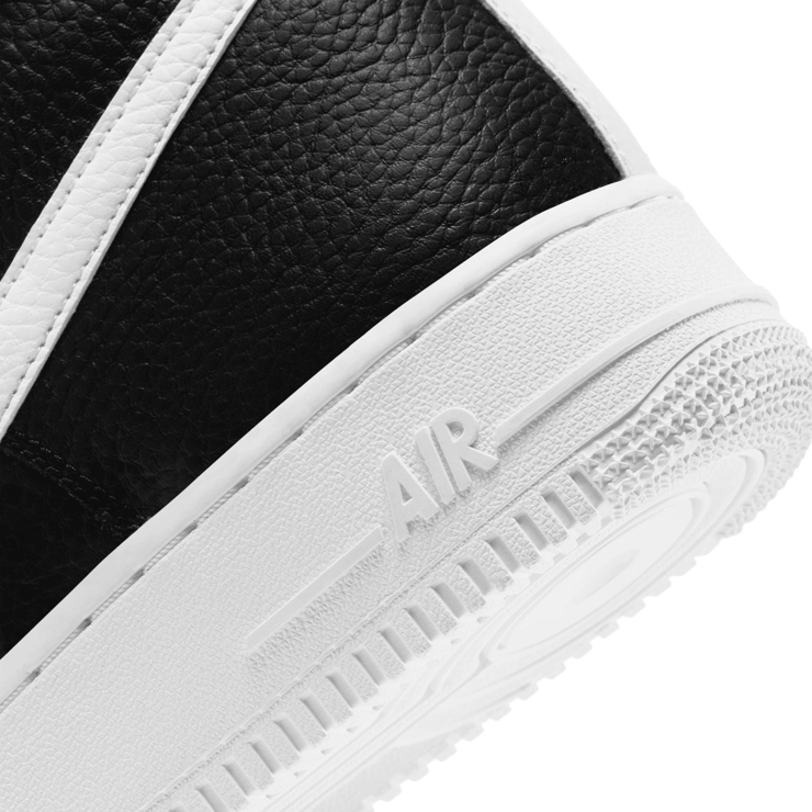 Nike Air Force 1 High Black White Angle 5