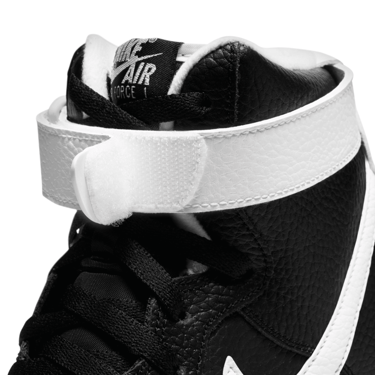 Nike Air Force 1 High Black White Angle 6