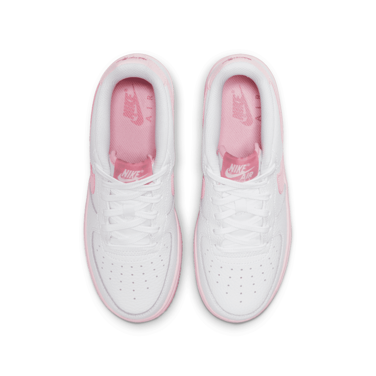 Nike Air Force 1 GS 'White Pink Foam' Angle 1