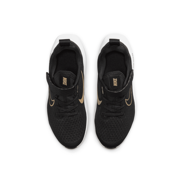 Nike Air Zoom Arcadia 2 PS 'Black Metallic Gold' Angle 0
