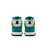 Nike Dunk High Bright Spruce Volt (GS) Angle 3