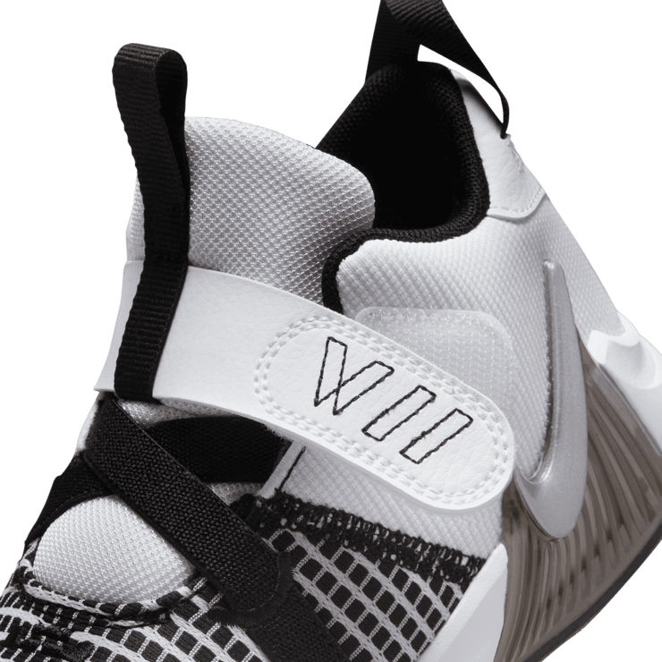 Nike LeBron Witness 7 PS 'White Black' Angle 6