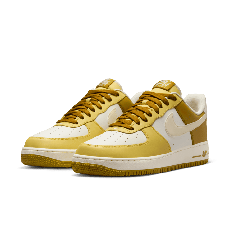 Nike Air Force 1 Low Bronzine Saturn Gold Angle 2