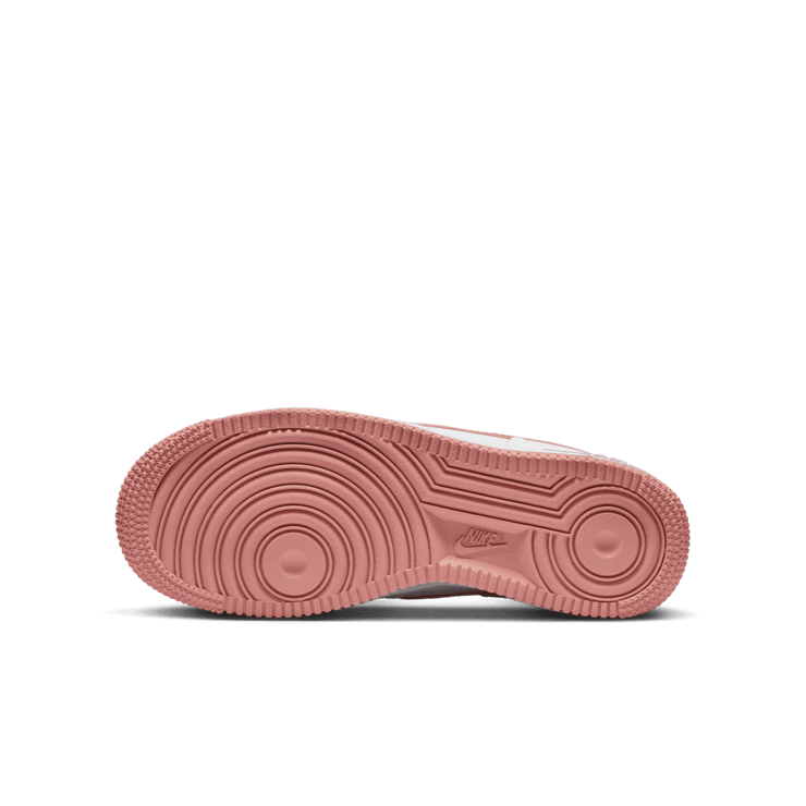 Nike Air Force 1 GS 'White Red Stardust' Angle 0