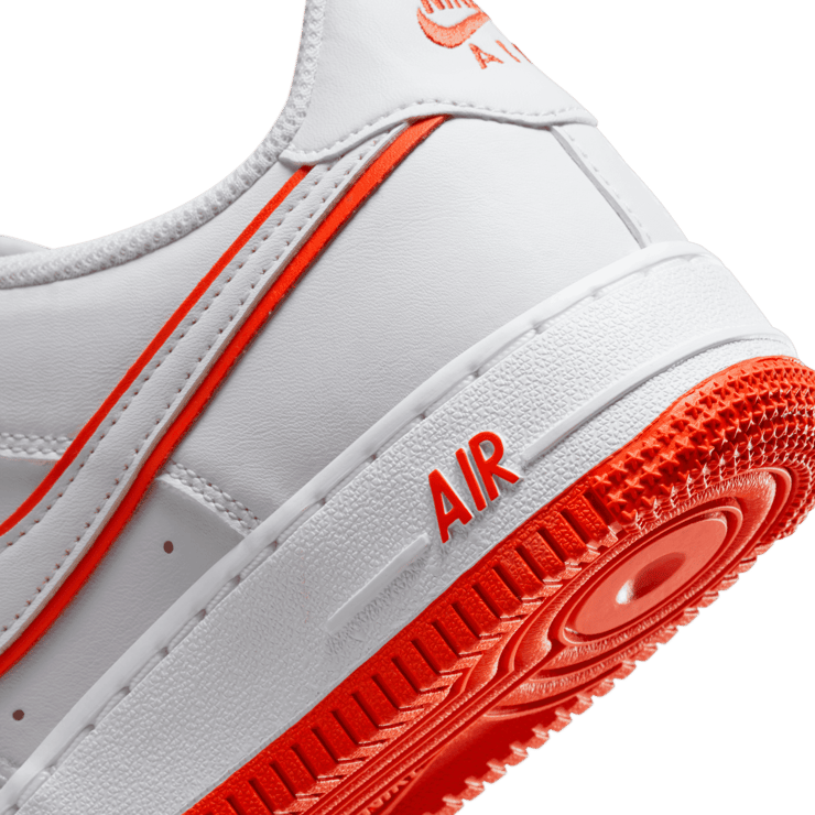 Nike Air Force 1 GS 'White Picante Red' Angle 5