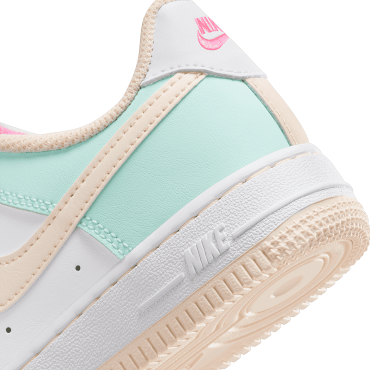 Nike Force 1 PS 'Emerald Rise Guava Ice' Angle 5