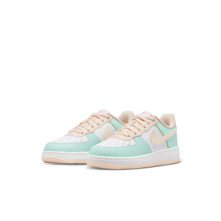 Nike Force 1 PS 'Emerald Rise Guava Ice' Angle 2