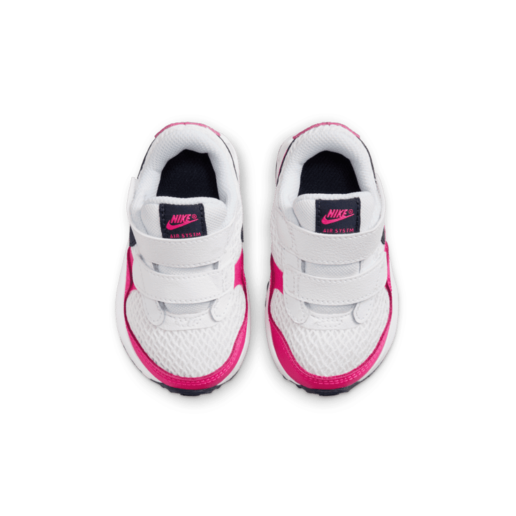 Nike Air Max SYSTM TD 'White Fierce Pink' Angle 1