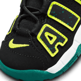 Nike Air More Uptempo TD 'Black Geode Teal' Angle 4
