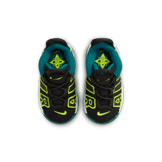 Nike Air More Uptempo TD 'Black Geode Teal' Angle 1