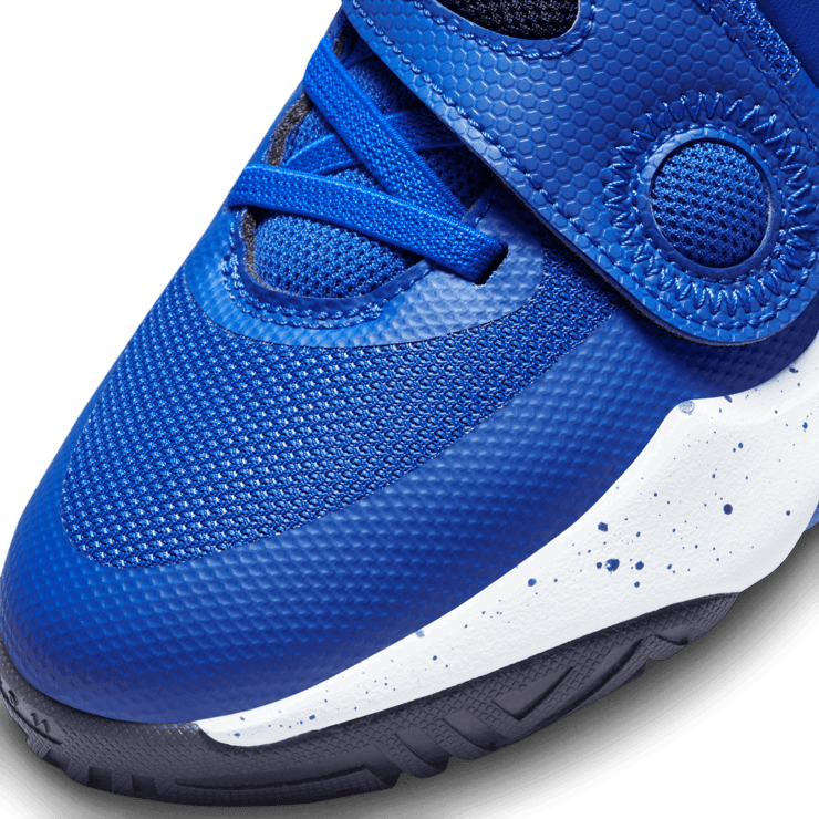 Nike Team Hustle D11 GS 'Hyper Royal' Angle 4