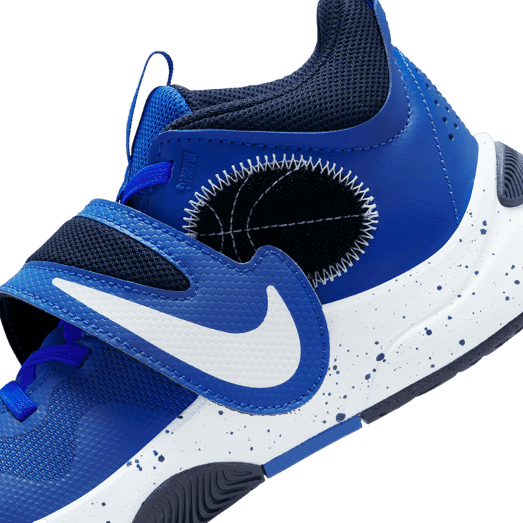 Nike Team Hustle D11 GS 'Hyper Royal' Angle 6