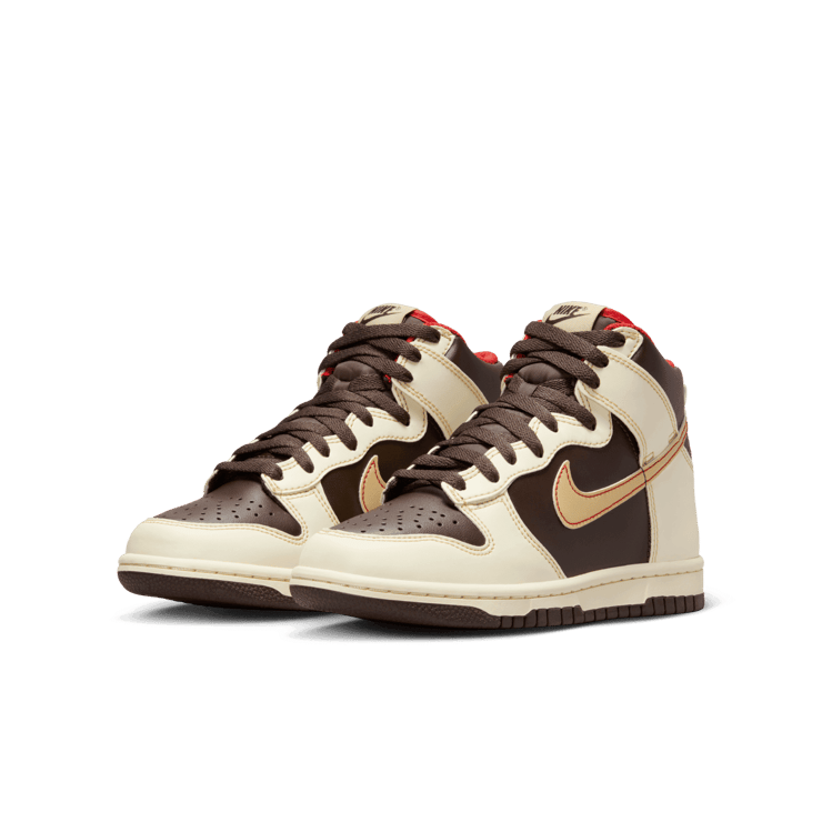 Nike Dunk High GS 'Baroque Brown' Angle 2