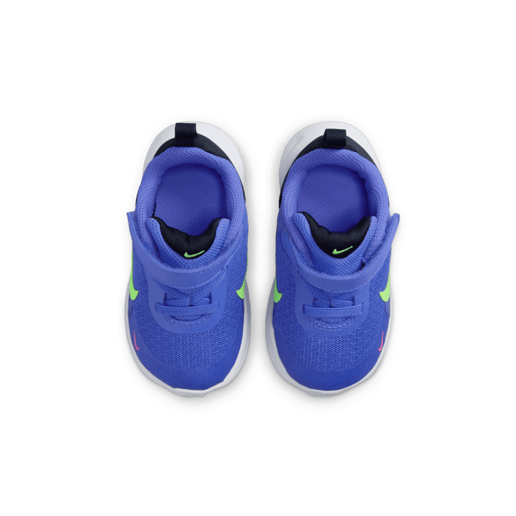 Nike Revolution 7 TD 'Ultramarine Lime Blast' Angle 1