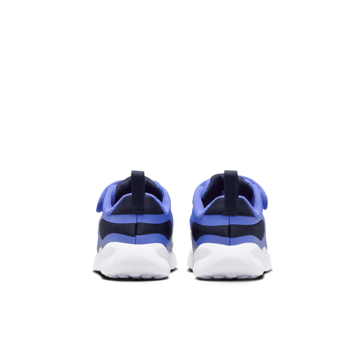 Nike Revolution 7 TD 'Ultramarine Lime Blast' Angle 3