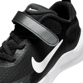 Nike Revolution 7 PS 'Black White' Angle 6