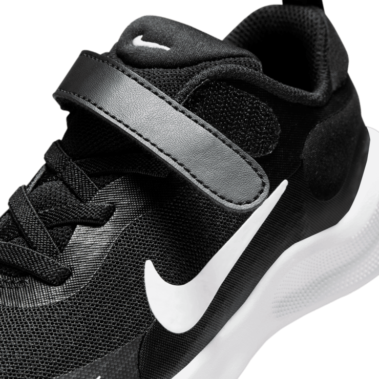 Nike Revolution 7 PS 'Black White' Angle 6