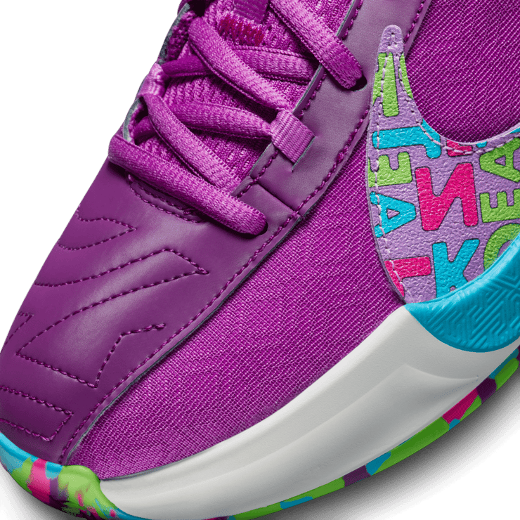 Nike Zoom Freak 5 GS 'Alphabet Bros' Angle 2