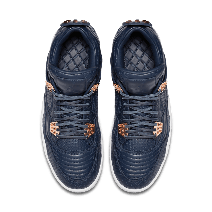 Jordan 4 Retro PRM Obsidian Angle 1