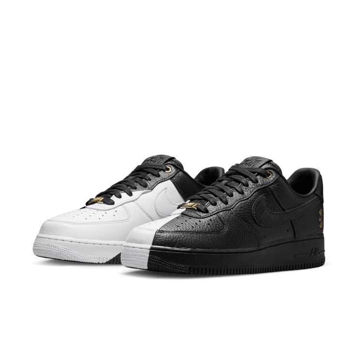 スニーカー Nike Air Force 1 Low 40th Anniversary Edition Split Black Nike Air Force 1 Low 40th Anniversary Edition Split Black