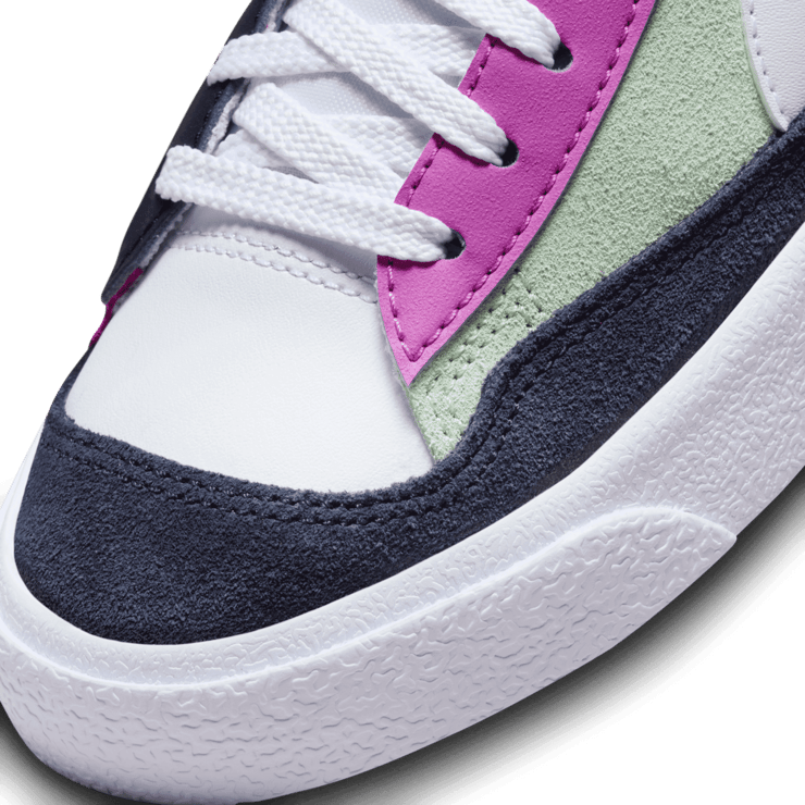Nike Blazer Mid '77 GS 'Honeydew Ultramarine' Angle 3