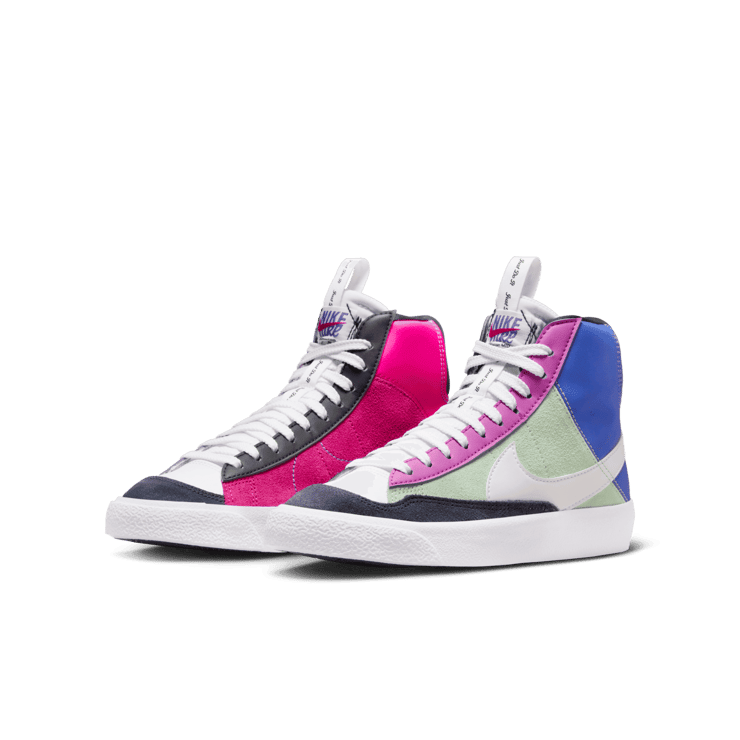 Nike Blazer Mid '77 GS 'Honeydew Ultramarine' Angle 1