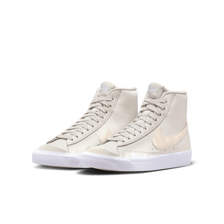 Nike Blazer Mid '77 GS 'Phantom Pale Ivory' Angle 2