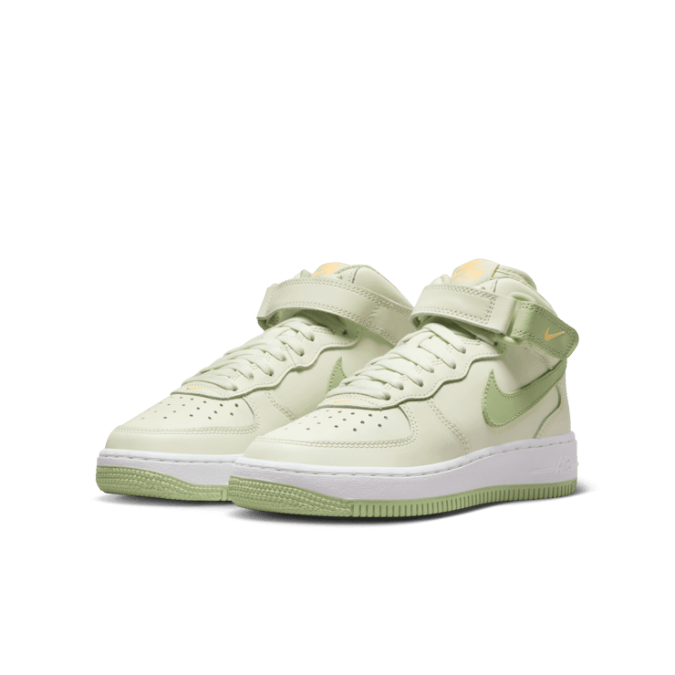 Nike Air Force 1 Mid LE GS 'Sea Glass Honeydew' Angle 1