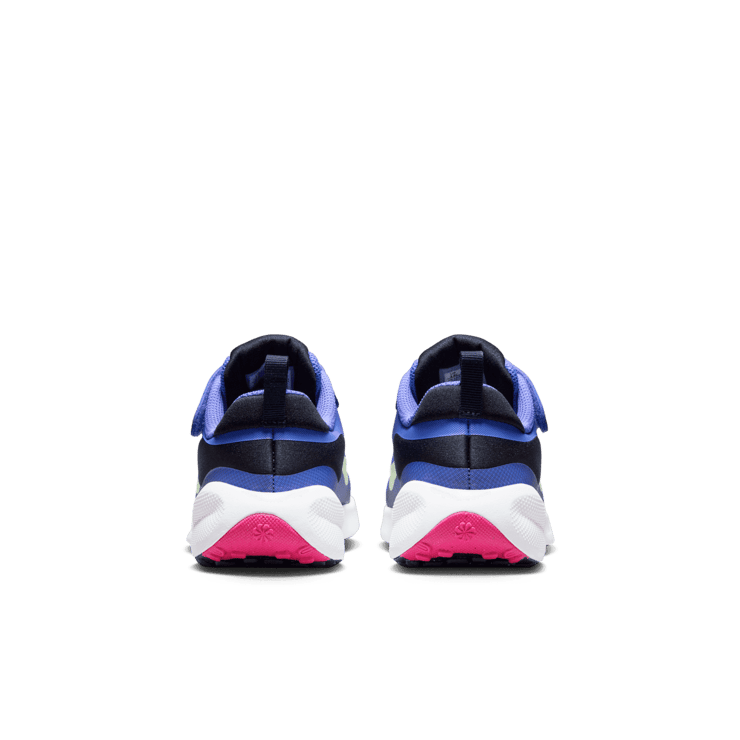 Nike Revolution 7 PS 'Ultramarine Lime Blast' Angle 3