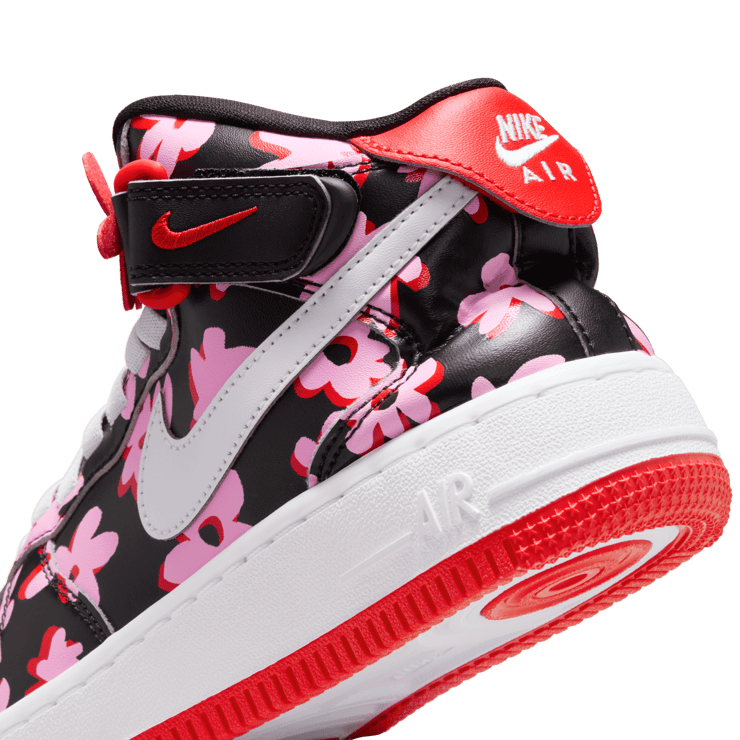 Nike Air Force 1 Mid EasyOn SE GS 'Flower Power' Angle 7