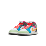 Air Jordan 1 Mid SE PS 'Multi-Color' Angle 2