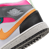 Air Jordan 1 Mid SE PS 'Multi-Color' Angle 5
