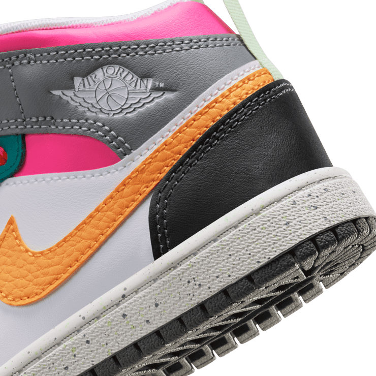 Air Jordan 1 Mid SE PS 'Multi-Color' Angle 5