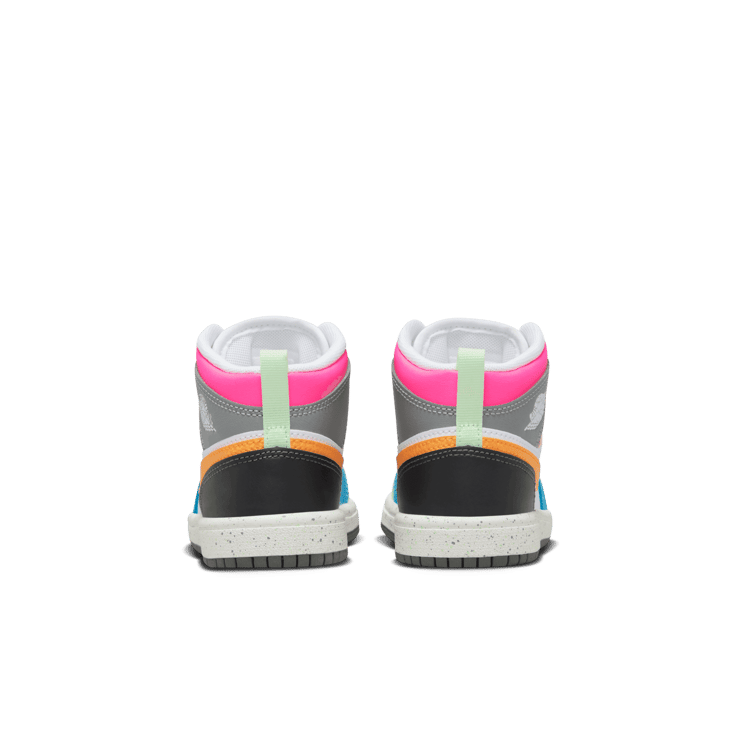 Air Jordan 1 Mid SE PS 'Multi-Color' Angle 3