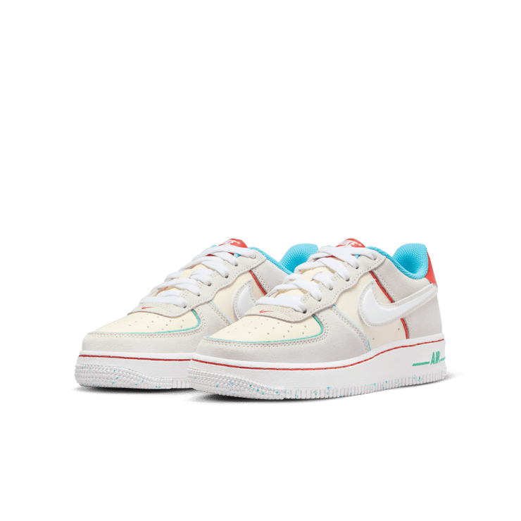 Nike Air Force 1 LV8 GS 'Holiday Cookies' Angle 3