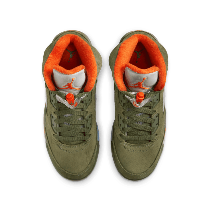 Air Jordan 5 Retro Olive (2024) (GS) Angle 1