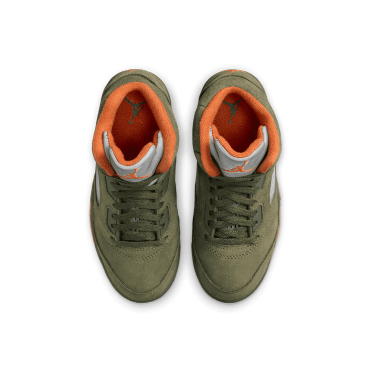 Air Jordan 5 Retro Olive (2024) (PS) Angle 1