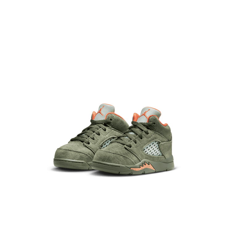 Air Jordan 5 Retro Olive (2024) (TD) Angle 2